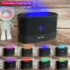 1pc USB Mini Humidifier With 250ml Water Tank Simulation Flame Night Light Aroma Diffuser For Home