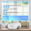 Eye Massager With Heat Music Wireless Eye Mask for Migraines Rechargeable Eye Care Device with 3 Modes for Men Women Elders