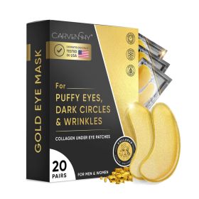 Eye Bag Removal Wrinkle Lifting And Tightening 24K Gold Eye Mask Patch (Option: Eye Mask 20PAIRS)